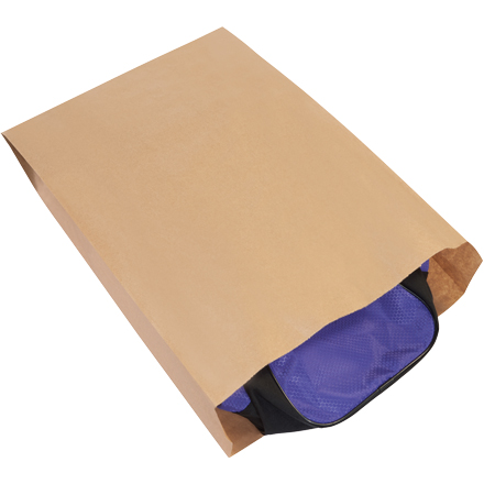 17 x 4 x 24" Kraft Gusseted Merchandise Bags