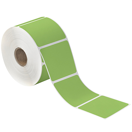 2 x 3" Green Desktop Thermal Transfer Labels