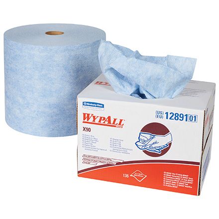 Kimberly Clark<span class='rtm'>®</span> WypALL<span class='afterCapital'><span class='rtm'>®</span></span> X90 Heavy-Duty Wipers